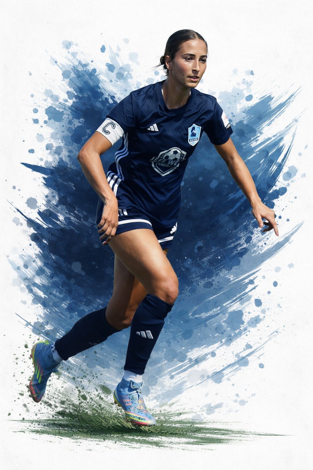 Railway City FC players celebrating together